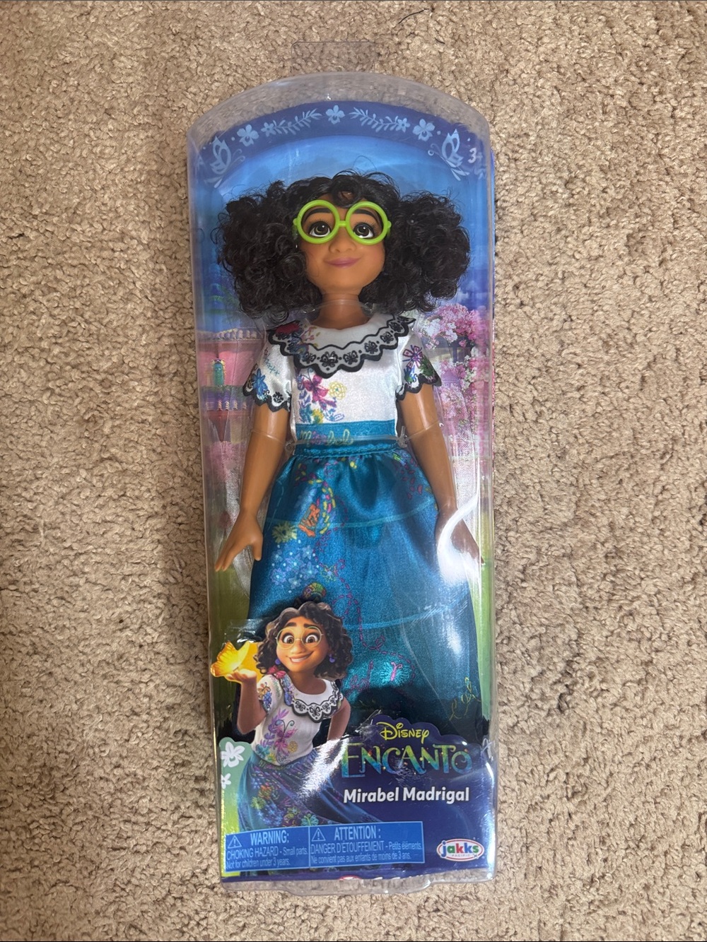 Disney Mirabel Madrigal Doll - Blue Dress with Green Glasses